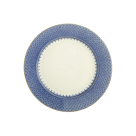 Mottahedeh Blue Lace Dessert Plate