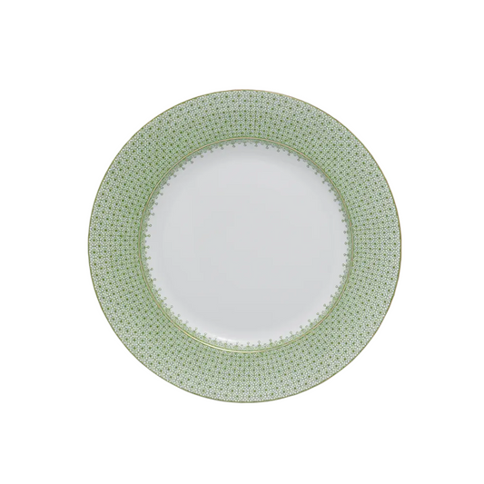 Mottahedeh Apple Green Lace Dessert Plate