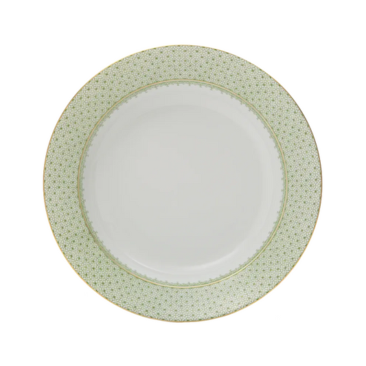 Mottahedeh Apple Green Rim Soup Plate