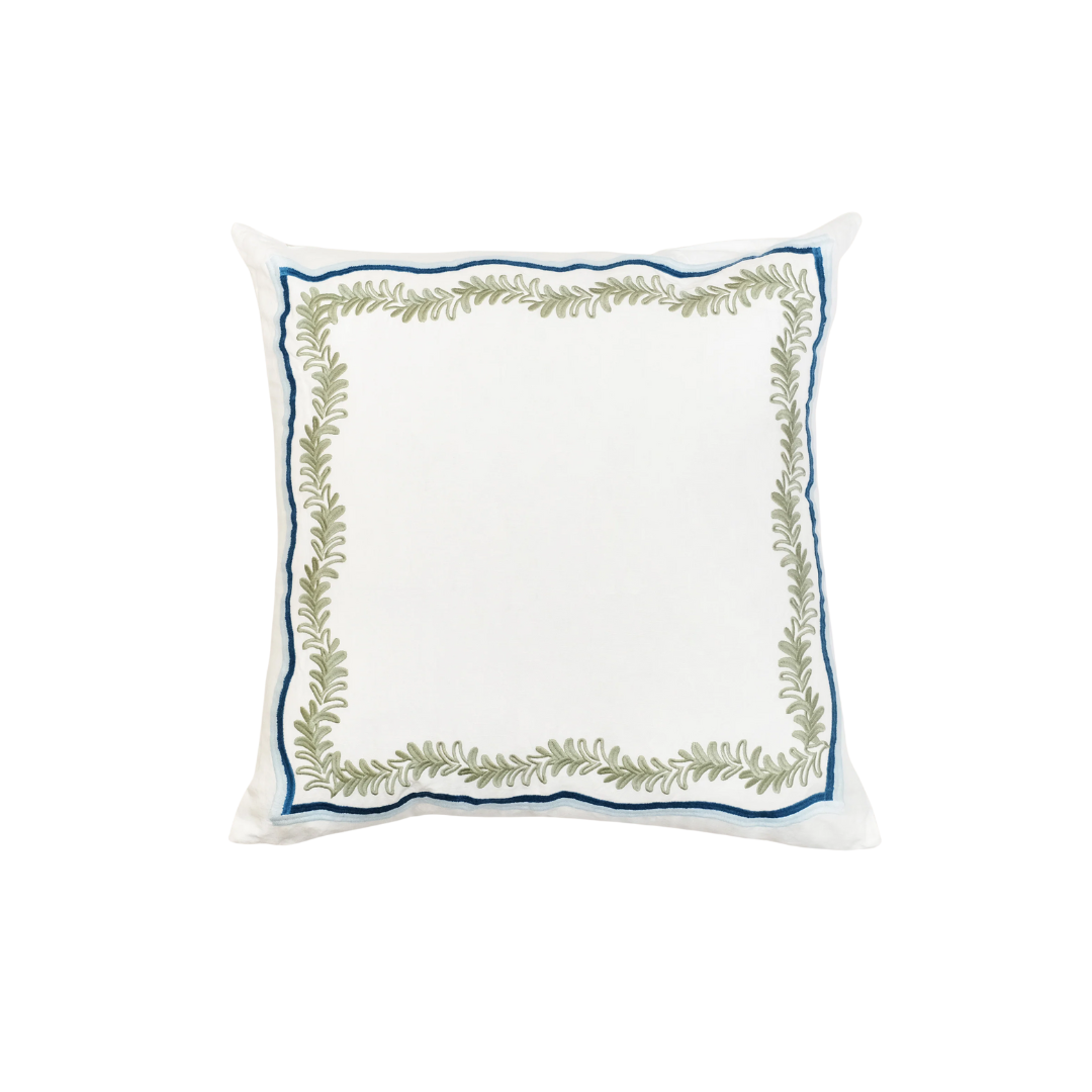 Maison Venu Palmerie Azul Pillow