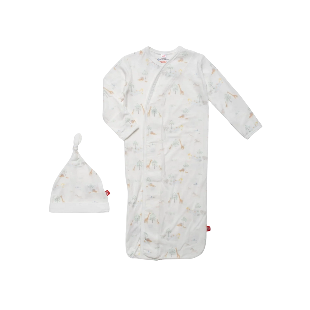 Magnetic Me White Safari Gown