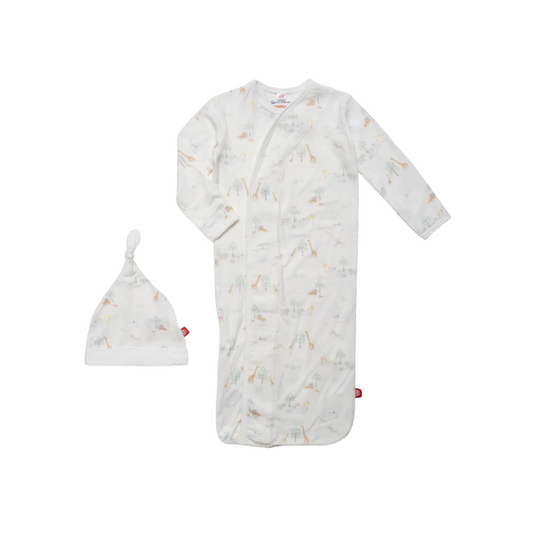 Magnetic Me White Safari Gown