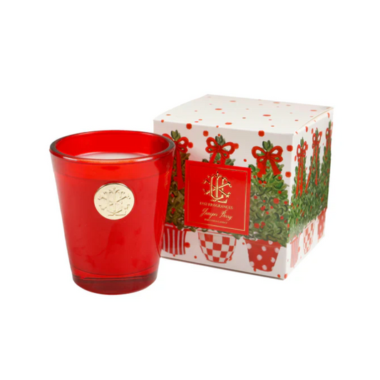 Lux Fragrances Juniper Berry 8 oz Designer Box Candle