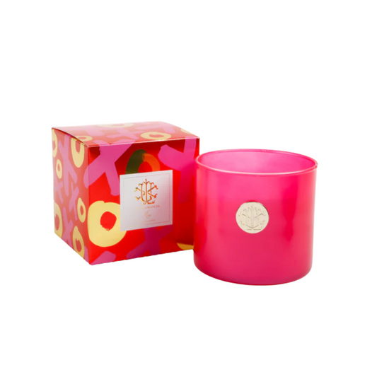 Lux Fragrances Rose Boxed Candle 8 oz