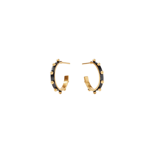 Julie Vos Small SoHo Hoop - Mixed Metal