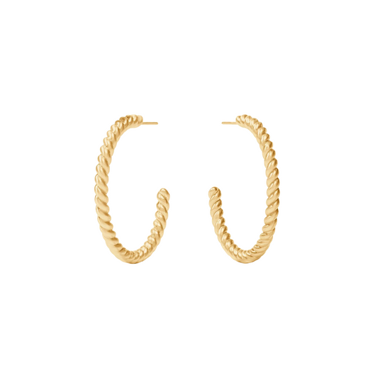 Julie Vos Nassau Hoop-Gold-L