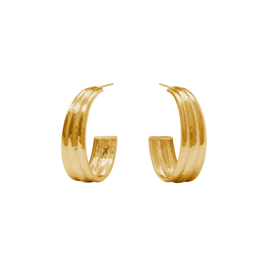 Julie Vos Cirque Hoop - Gold - L