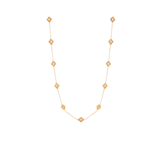 Julie Vos Florentine Demi Delicate Station Necklace