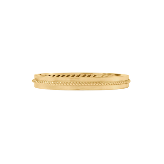 Julie Vos Nassau Hinge Bangle - Gold - OS