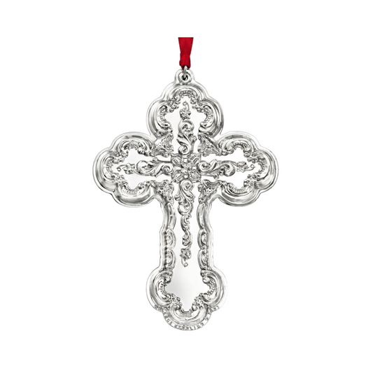 Wallace Grande Baroque Cross Ornament 28th Edition