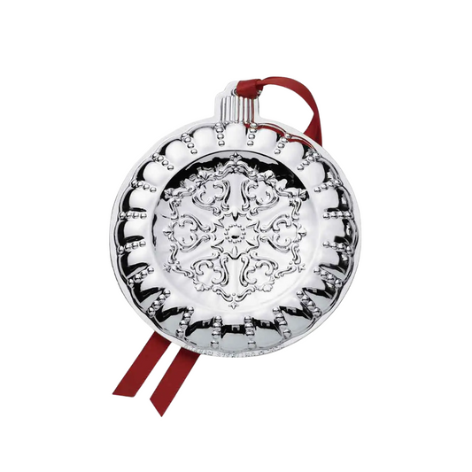 2024 Gorham Sterling Chantilly Ornament - 17th Edition