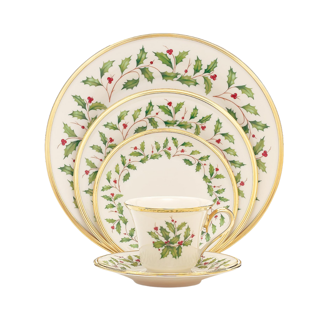 Lenox Holiday 5 pc Setting