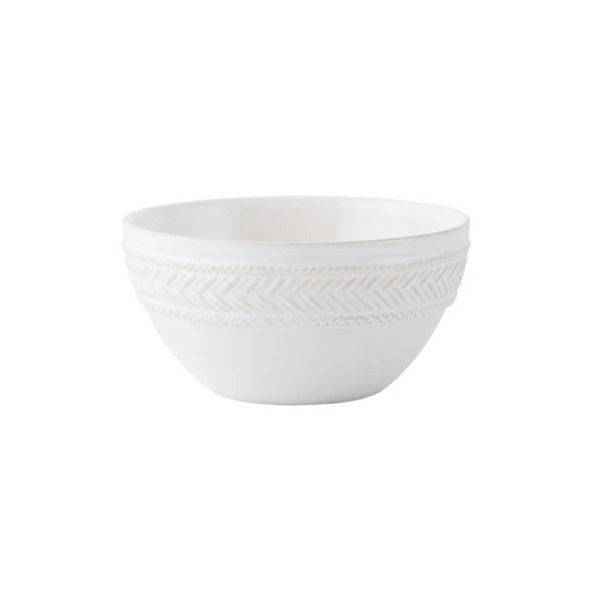 Juliska Le Panier Cereal/Ice Cream Bowl - Whitewash