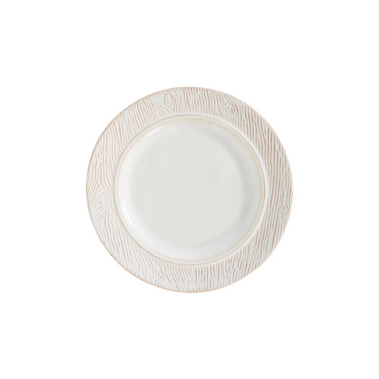 Juliska Blenheim Oak Side/Cocktail Plate - Whitewash