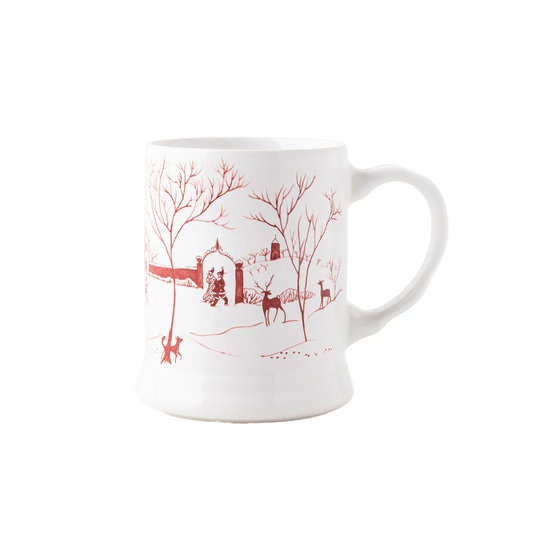 Juliska Country Estate Winter Frolic Ruby Mug