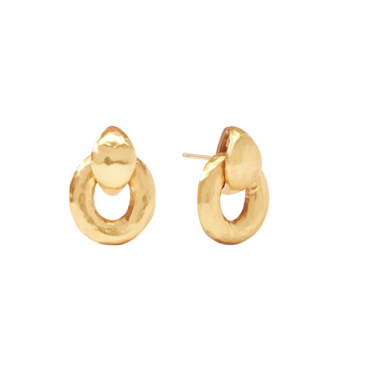 Julie Vos Palermo Doorknocker Earring