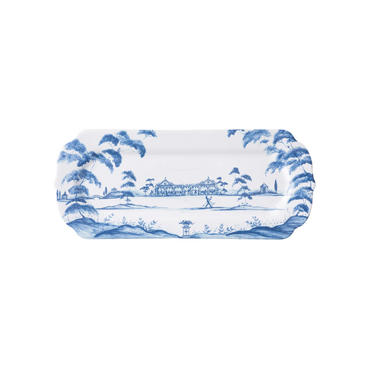 Juliska Country Estate 15" Hostess Tray - Delft Blue