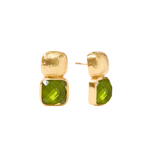 Julie Vos Catalina Earring - Jade Green
