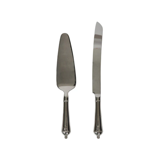 Juliska Berry & Thread Cake Knife and Server Set/2pc - Polished