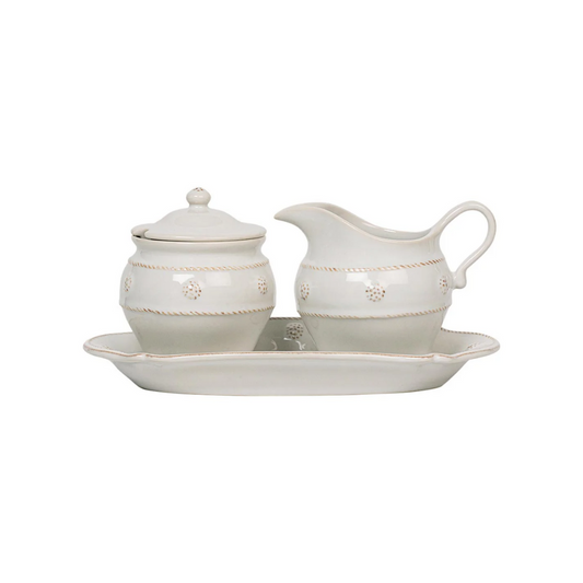 Juliska Berry & Thread Sugar and Creamer set