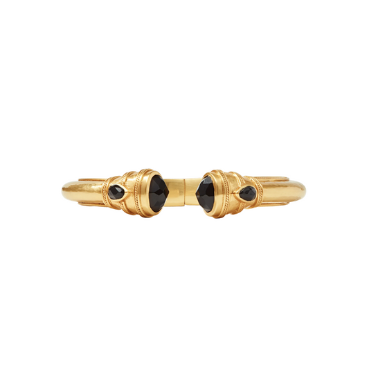 Julie Vos Cannes Demi Cuff - Obsidian Black