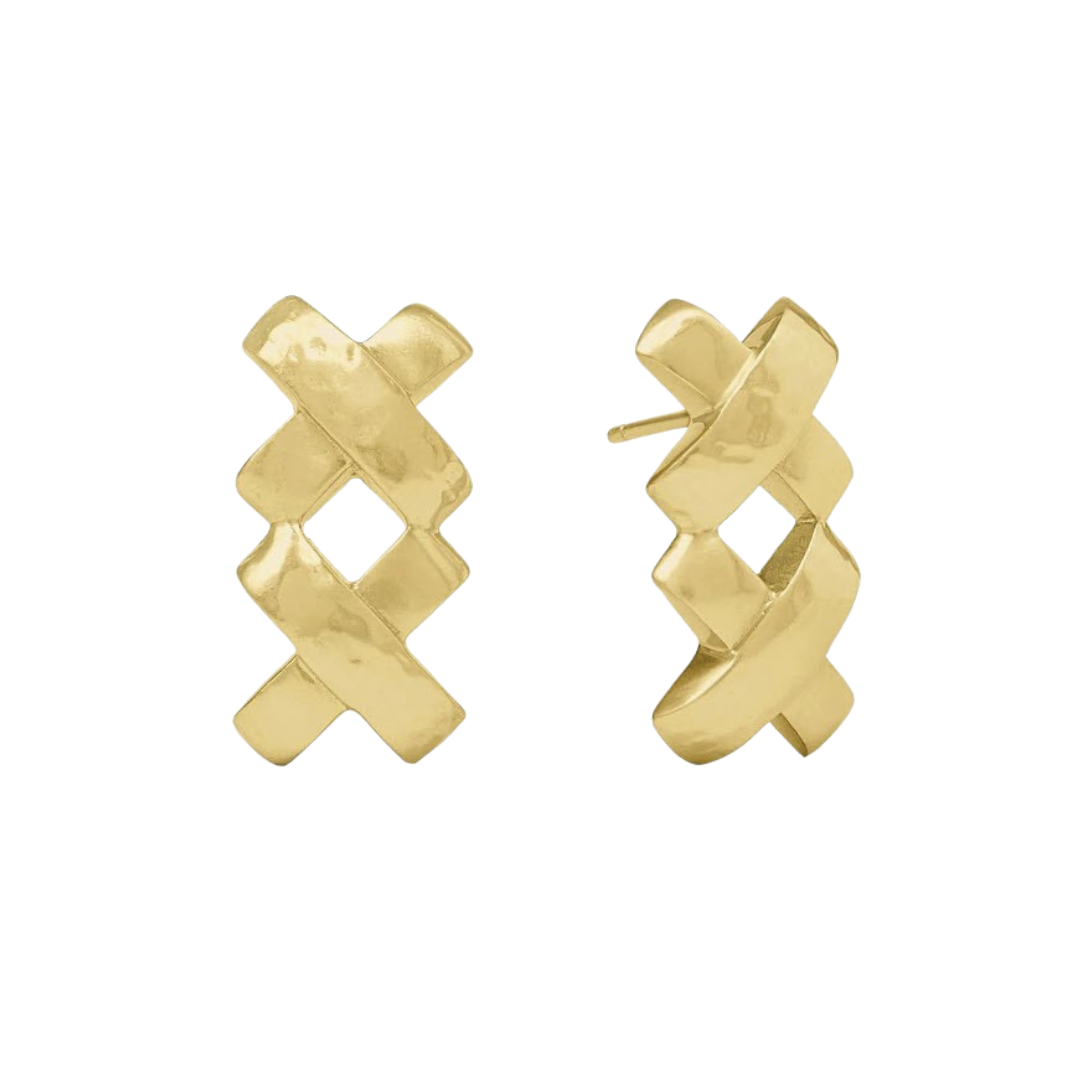 Julie Vos Catalina X Midi Earring - OS