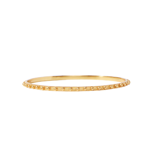 Julie Vos SoHo Bangle- Gold- M