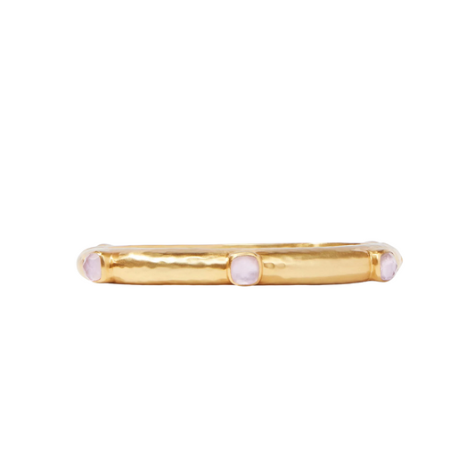 Julie Vos Catalina Hinge Bangle - Iridescent Rose