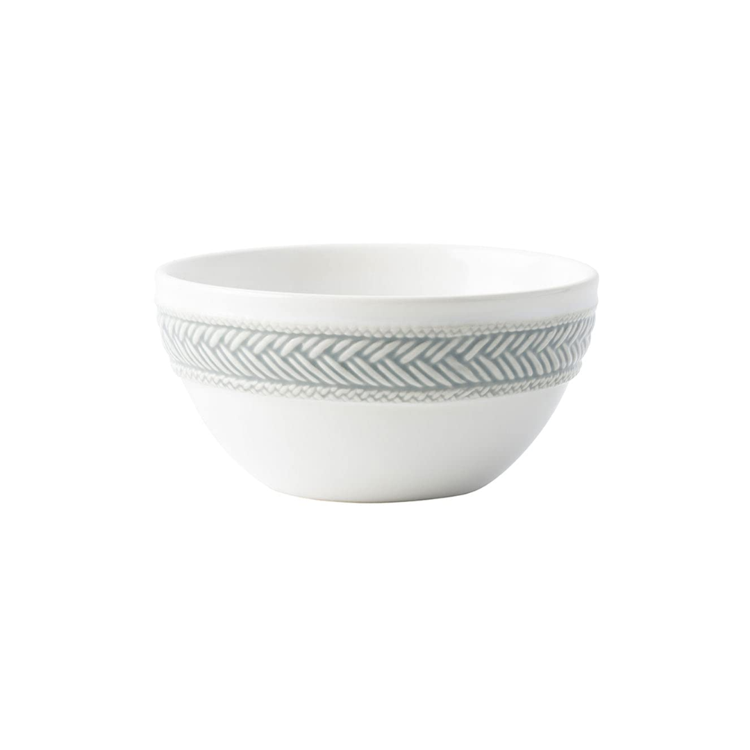 Juliska Le Panier Cereal/Ice Cream Bowl - Grey Mist