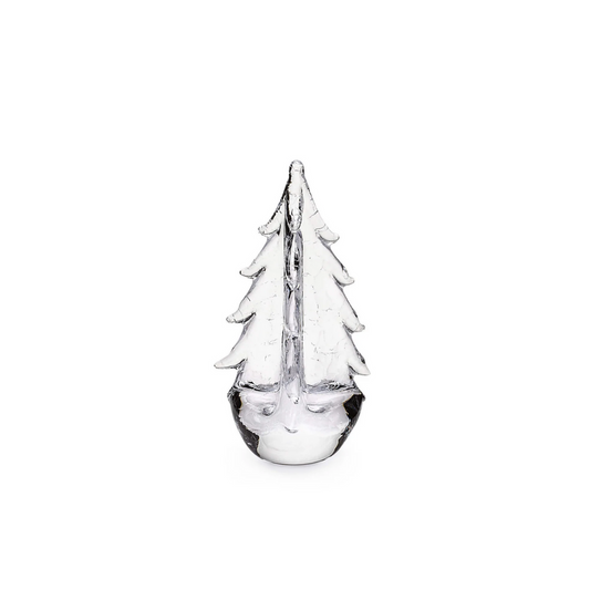 Simon Pearce Crackle Evergreen in Gift Box - 8"