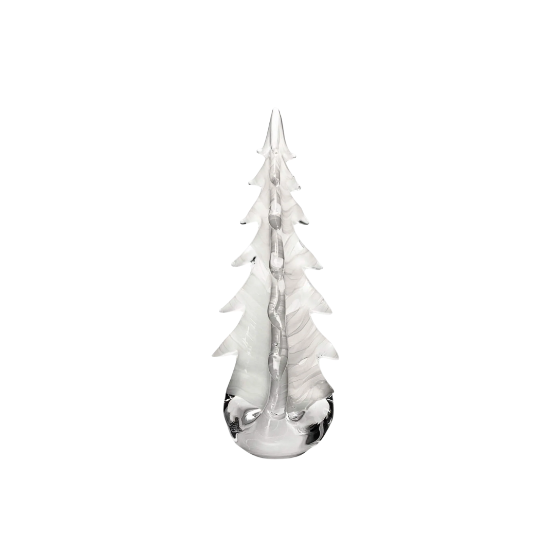 Simon Pearce Snowdrift Evergreen in Gift Box - 14"