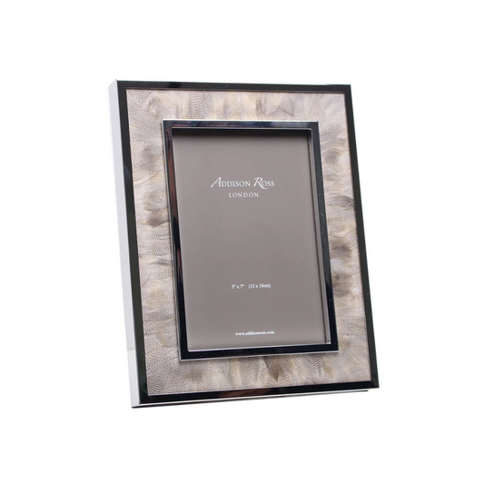 Addison Ross 5x7 Faux Light & Silver Frame