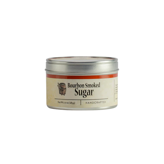 Bourbon Smoked Sugar Tin 10 oz
