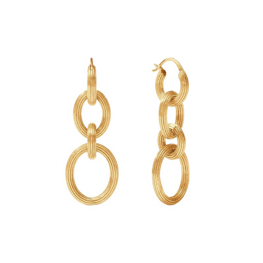 Julie Vos Sanibel 3-in-1 Earring - Gold - OS