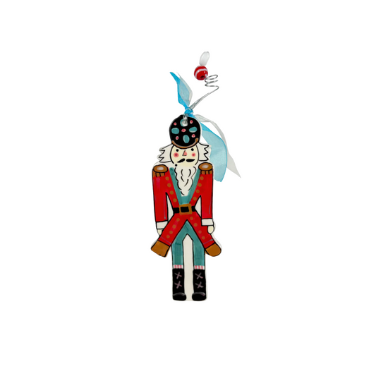 Nutcracker Flat Ornament