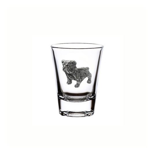 Menagerie Bulldog 2 oz Classic Shot Glass