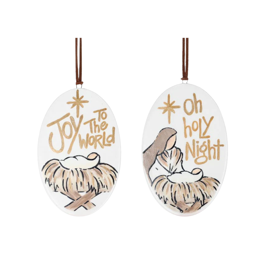 Burton and Burton Nativity Ornament