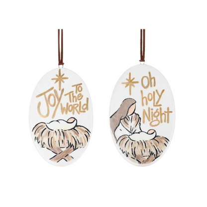 Burton and Burton Nativity Ornament