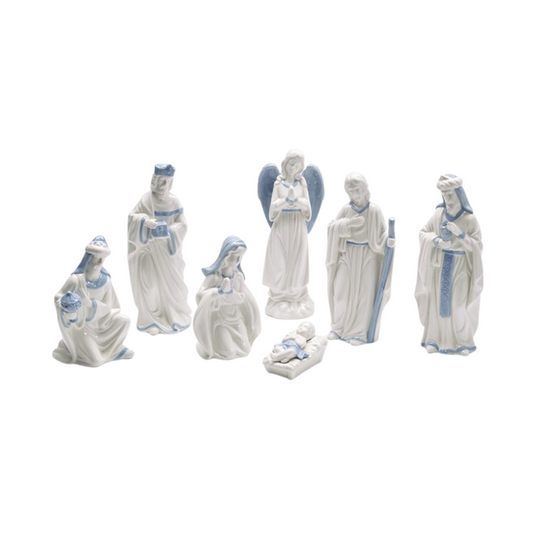 Burton and Burton Ceramic Nativity Set
