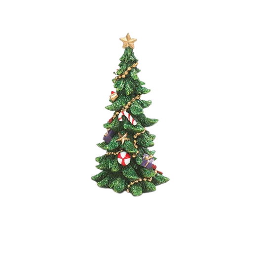 Burton and Burton S- Figurine Resin Christmas Tree