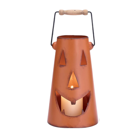 Burton and Burton Lg Candleholder Jack O Lantern