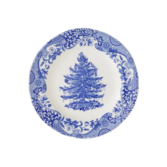Spode Blue Italian Christmas Salad Plate