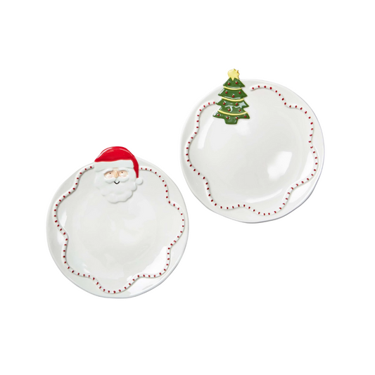 Holiday Cheer Appetizer Plates