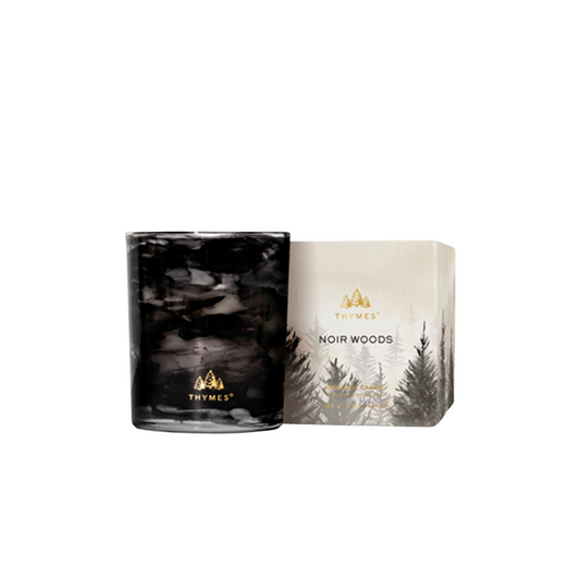 Thymes Noir Woods Boxed Candle 6.5oz