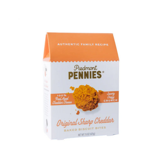 Piedmont Pennies Original Sharp Cheddar Large Carton - 15oz