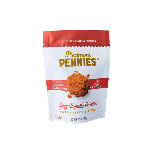 Piedmont Pennies Spicy Chipotle Cheddar - 4.5oz