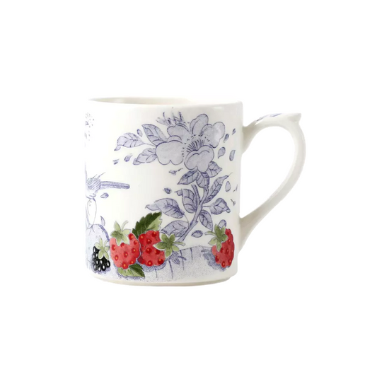 Gien Oiseau Bleu Fruits Mug