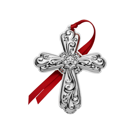 Towle 2025 Sterling Old Master Cross Ornament - 33rd Edition