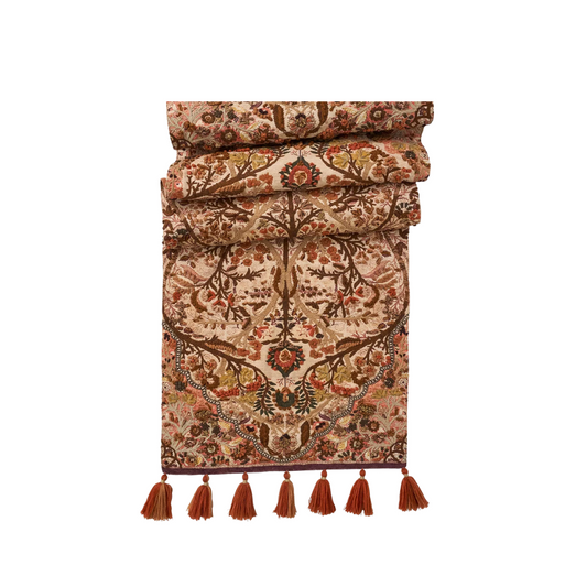 Juliska Willa Embroidered 18" x 90" Table Runner