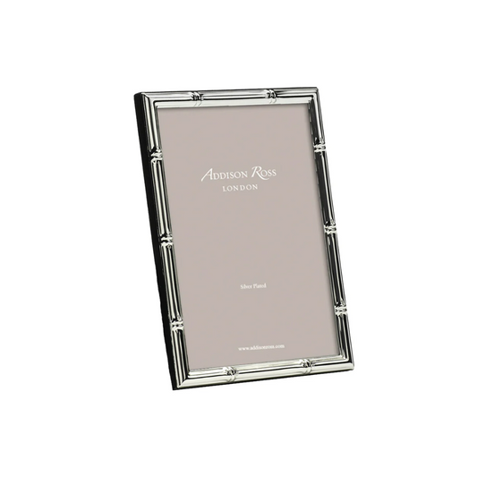 Addison Ross Bamboo Silver Frame - 4x6